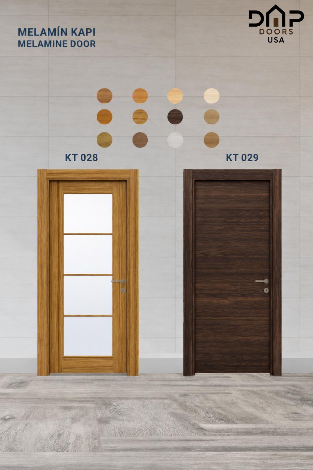 KT 025 Melamine Interior Door